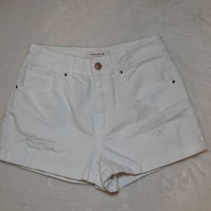 PacSun White Shorts Size 26